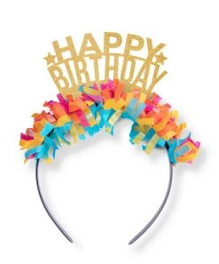 She She Boutique ACCESSORIES Party Crown - Happy Birthday