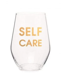 Chez Gagne GIFTS Stemless Wine Glass - Self Care