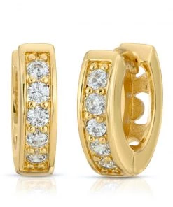 Miranda Frye Connar Huggies - Gold JEWELRY