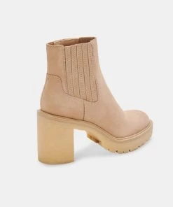 Dolce Vita Caster H20 Booties - Dune Suede SHOES