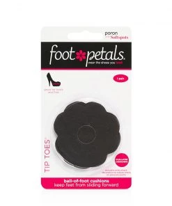 Foot Petals Tiptoes - Black ACCESSORIES