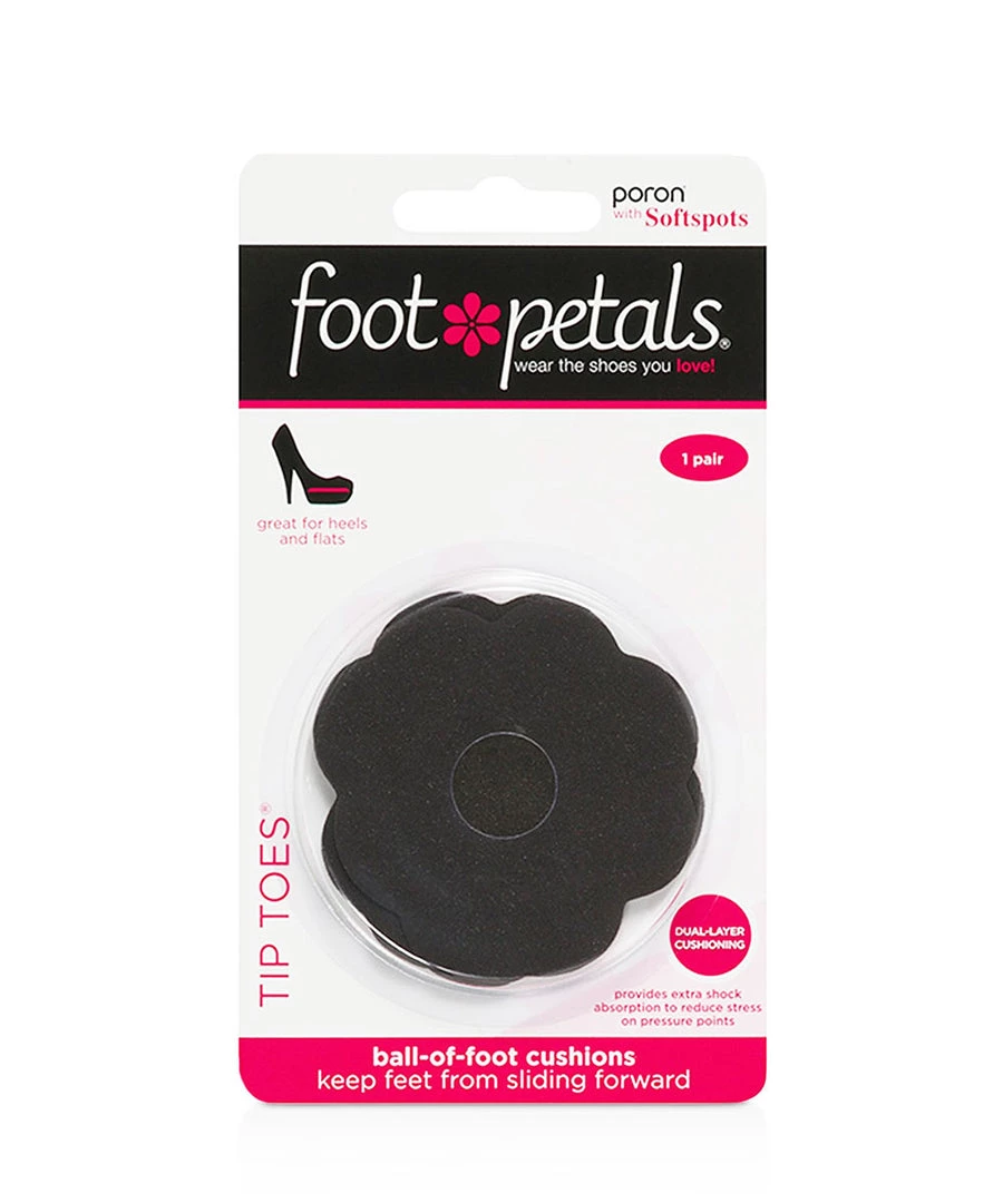 Foot Petals Tiptoes - Black ACCESSORIES 3 Foot Petals Tiptoes - Black ACCESSORIES