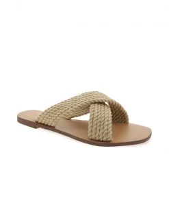 She She Boutique SHOES Harno Rope Sandals - Natural