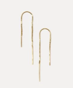 Miranda Frye Henley Ear Threaders - Gold