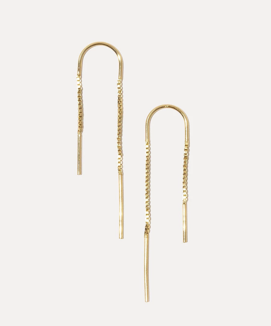 Miranda Frye Henley Ear Threaders - Gold 4 Miranda Frye Henley Ear Threaders - Gold