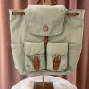 She She Boutique HANDBAGS Tory Burch Virginia Flap Backpack - Blue Celadon 1 She She Boutique HANDBAGS Tory Burch Virginia Flap Backpack - Blue Celadon