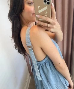 She She Boutique CLOTHING Tencel Dress - Denim