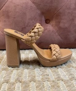 She She Boutique SHOES DV By Dolce Vita Presley Heels - Caramel