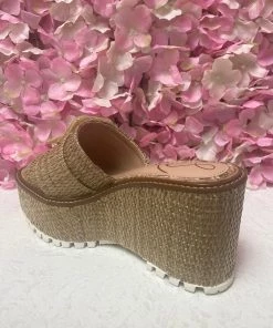 She She Boutique SHOES Sam Edelman Livi Espadrille Wedge Sandal - Natural