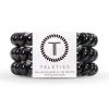 Teleties Large Coil Hair Tie - Jet Black