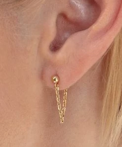 Miranda Frye Cadence Studs - Gold