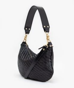 HANDBAGS Clare V. Moyen Messenger - Black Zig Zag