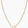 JEWELRY Gorjana Parker Shimmer Clasp Necklace - Gold