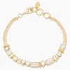 JEWELRY Gorjana Venice Shimmer Bracelet - Gold/White 2 JEWELRY Gorjana Venice Shimmer Bracelet - Gold/White