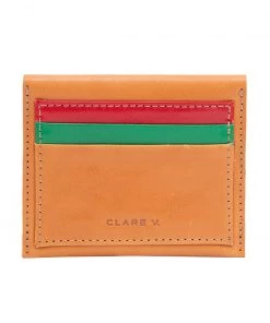 She She Boutique Clare V. Porte Carte - Natural Rustic ACCESSORIES