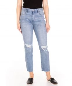 She She Boutique CLOTHING Articles Of Society Rene High-Rise Straight Jeans - Santa Rosa