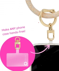 She She Boutique The Hook Me Up Phone Connecter - Gold