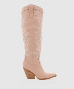 She She Boutique NEW ARRIVALS Charley Cowboy Boot - Rose Clay