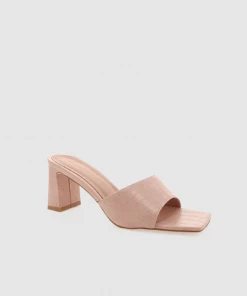 She She Boutique Irine Mule - Rose Clay