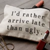 She She Boutique Canvas Zipper Pouch Ellembee - Late ACCESSORIES