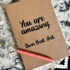 She She Boutique Kraft Lined Notebook - Amazing