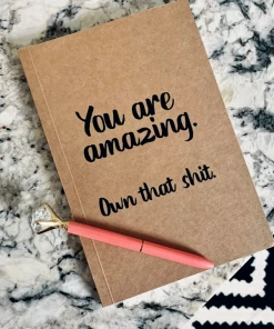 She She Boutique Kraft Lined Notebook - Amazing