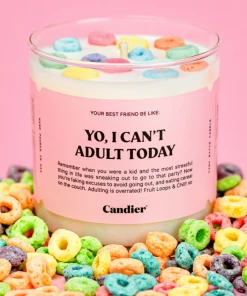 She She Boutique Can't Adult Cereal Candle