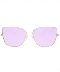 She She Boutique ACCESSORIES Freyrs Emma Sunglasses - Gold/Purple