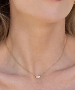 She She Boutique JEWELRY Miranda Frye Claire Necklace - Gold