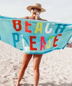 She She Boutique Quick Dry Beach Towel - Beach Please GIFTS