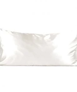 She She Boutique King Satin Pillowcase - Blush OR Ivory