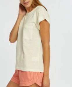 She She Boutique CLOTHING Marlene Top - Coral OR Antique White