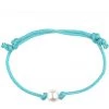 She She Boutique Kris Nations Freshwater Pearl Cord Bracelet - Turquoise JEWELRY