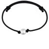 She She Boutique Kris Nations Freshwater Pearl Cord Bracelet - Black