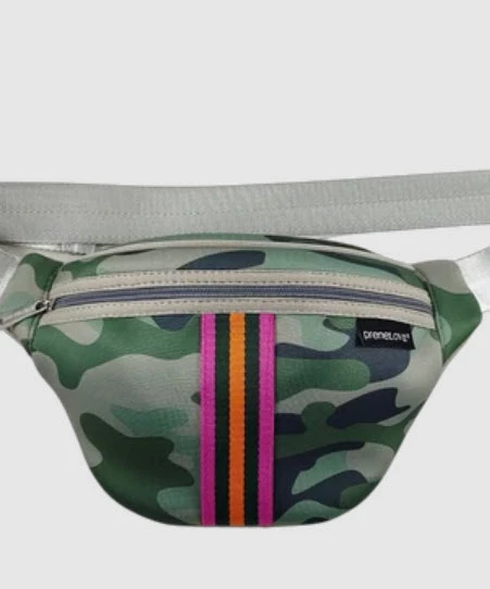 She She Boutique HANDBAGS Neoprene Belt/Crossbody Sling Bag - Trenton 3 She She Boutique HANDBAGS Neoprene Belt/Crossbody Sling Bag - Trenton