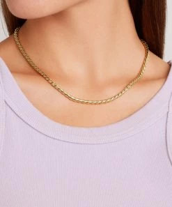 She She Boutique JEWELRY Gorjana Julian Necklace - Gold