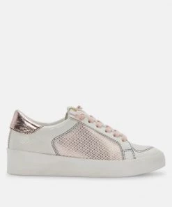 Dolce Vita Ledger Sneakers - Rose Gold