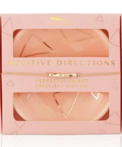 She She Boutique GIFTS Bracelet + Dish Set - Positive Directions