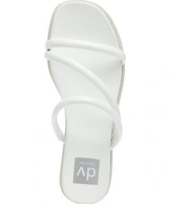 She She Boutique SHOES DV By Dolce Vita Cortez Footbed Sandals - White