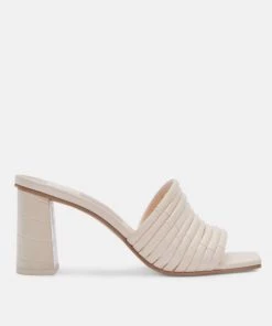Dolce Vita Priana Heels - Cream Stella SHOES