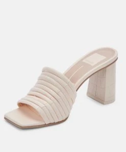 Dolce Vita Priana Heels - Cream Stella SHOES