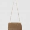 She She Boutique Willow Crossbody Bag - Nude Croc