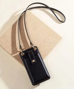 She She Boutique Tina Crossbody Wallet - Black, Ivory, Nude, Pink OR Sky HANDBAGS