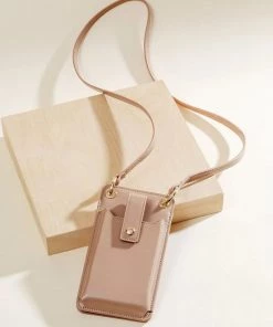 She She Boutique Tina Crossbody Wallet - Black, Ivory, Nude, Pink OR Sky HANDBAGS