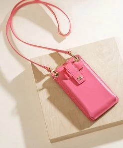 She She Boutique Tina Crossbody Wallet - Black, Ivory, Nude, Pink OR Sky HANDBAGS