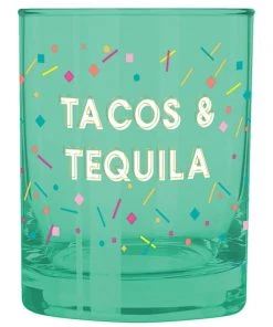 She She Boutique Tacos & Tequila Glass