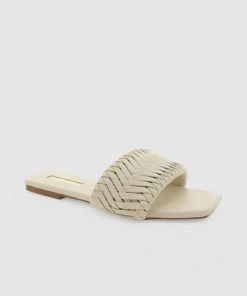 She She Boutique Feva Sandal - Bone OR Toffee