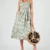 She She Boutique Arya Dress - Brushed Sage CLOTHING