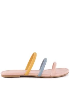 She She Boutique BC Footwear Side Hustle Sandal - Metallic OR Pastel Multi SHOES