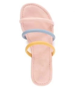 She She Boutique BC Footwear Side Hustle Sandal - Metallic OR Pastel Multi SHOES